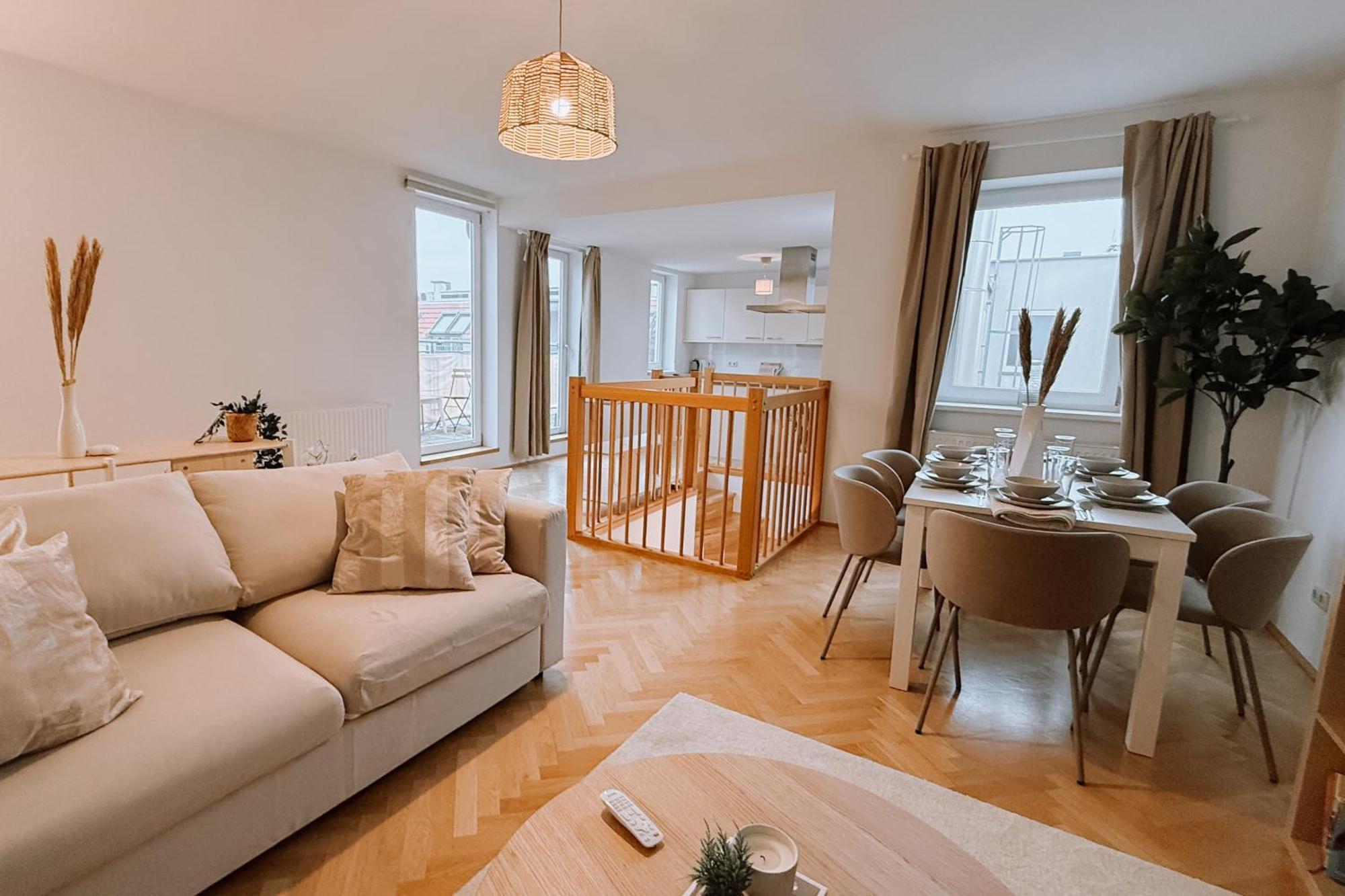 90Qm, 3 Bedrooms, Near Schoenbrunn, Balcony - Axara Housing เวียนนา ภายนอก รูปภาพ